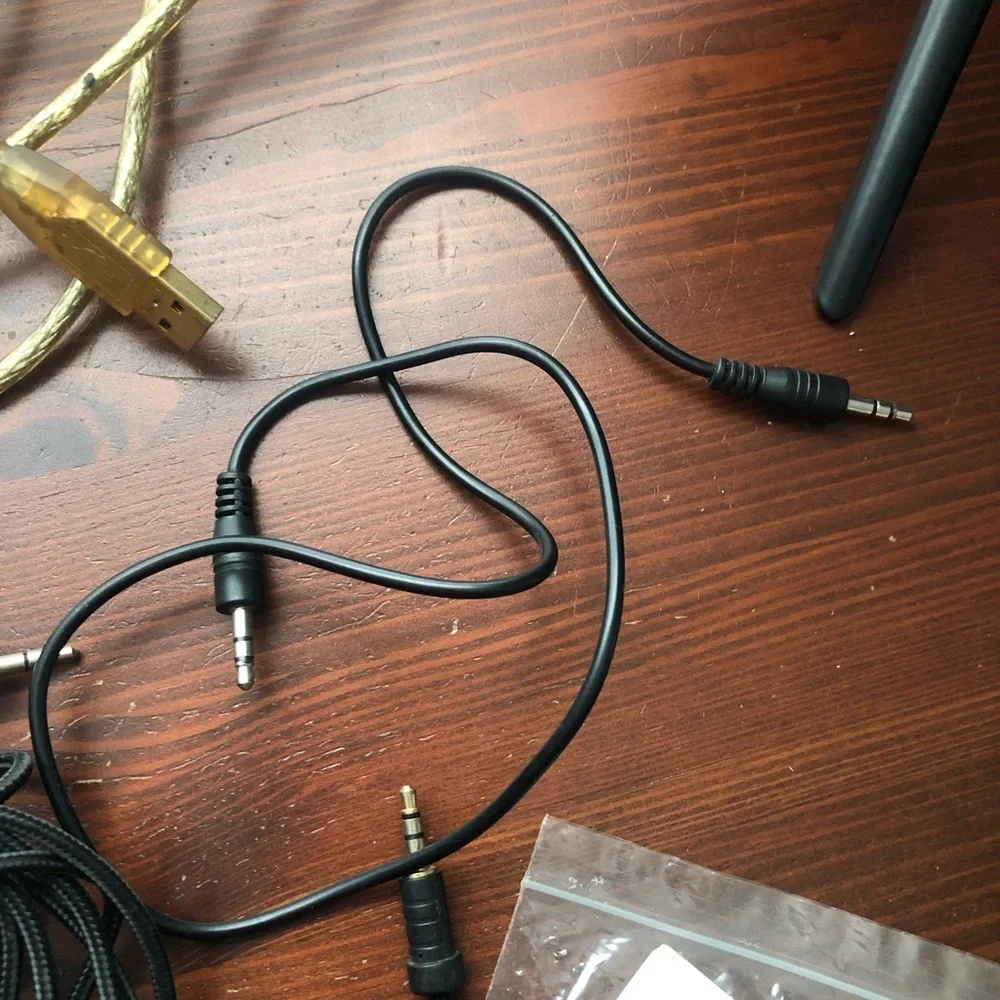 Aux cables & computer light up cable